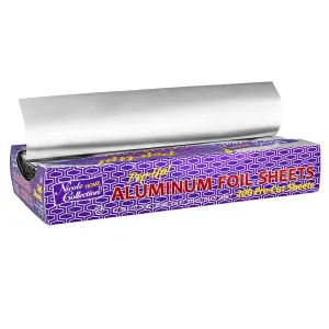 Aluminum 10.75" x 12" Foil Sheets