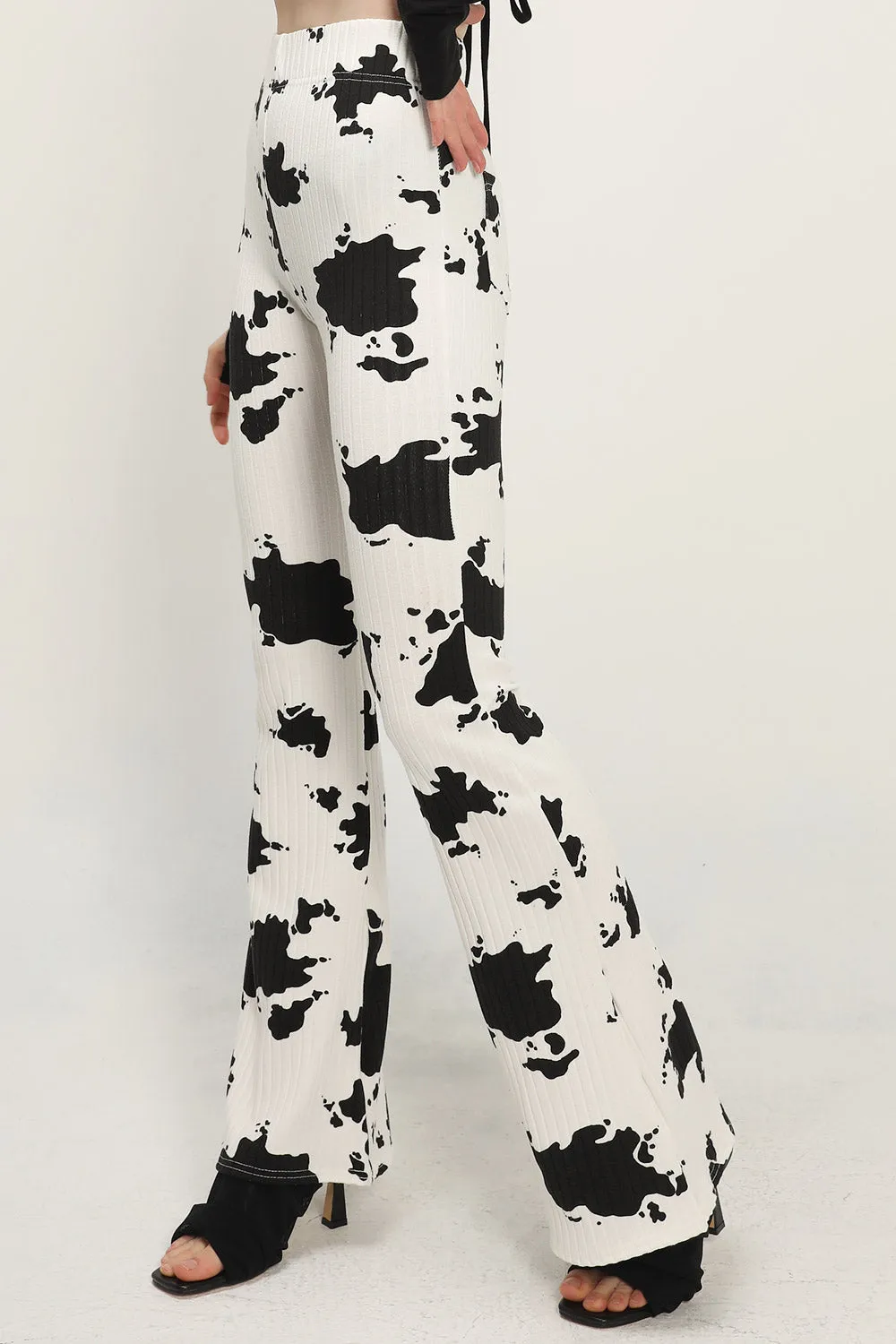 Bailey Printed Bootcut Pants