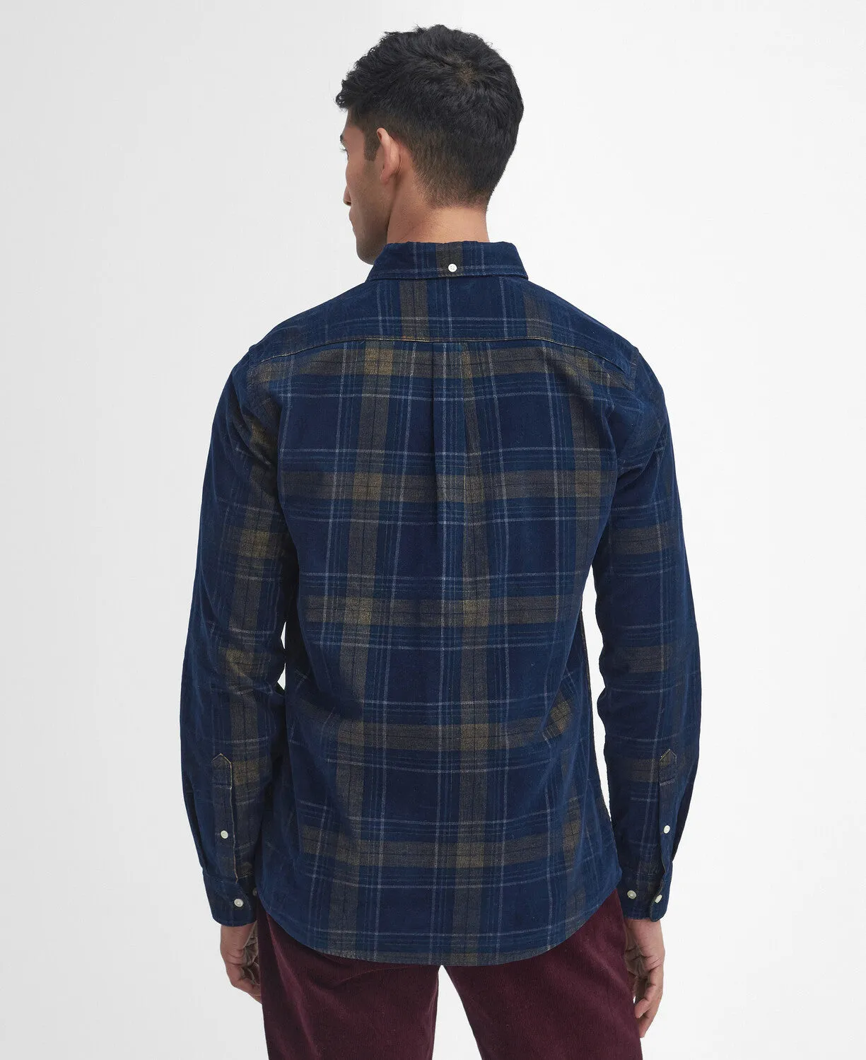 Barbour Mens Southfield shirt - Grey marl or blue