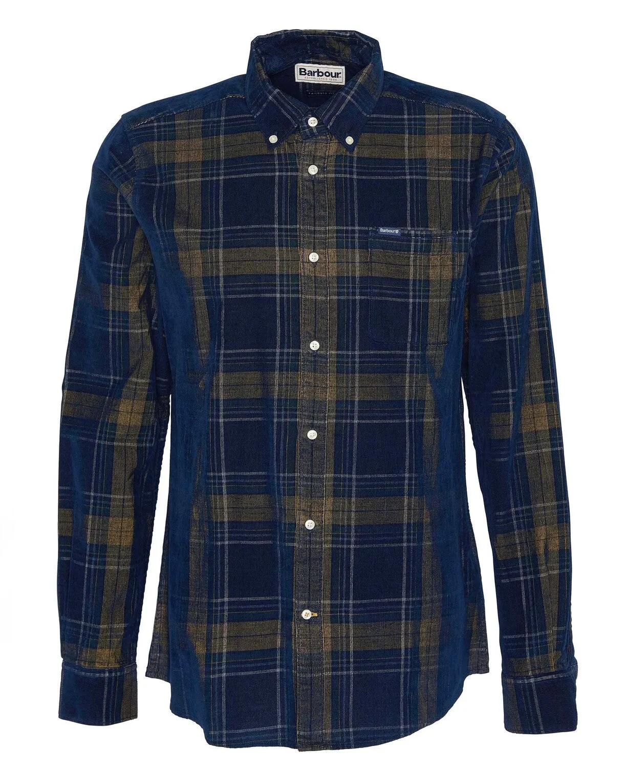 Barbour Mens Southfield shirt - Grey marl or blue