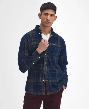 Barbour Mens Southfield shirt - Grey marl or blue