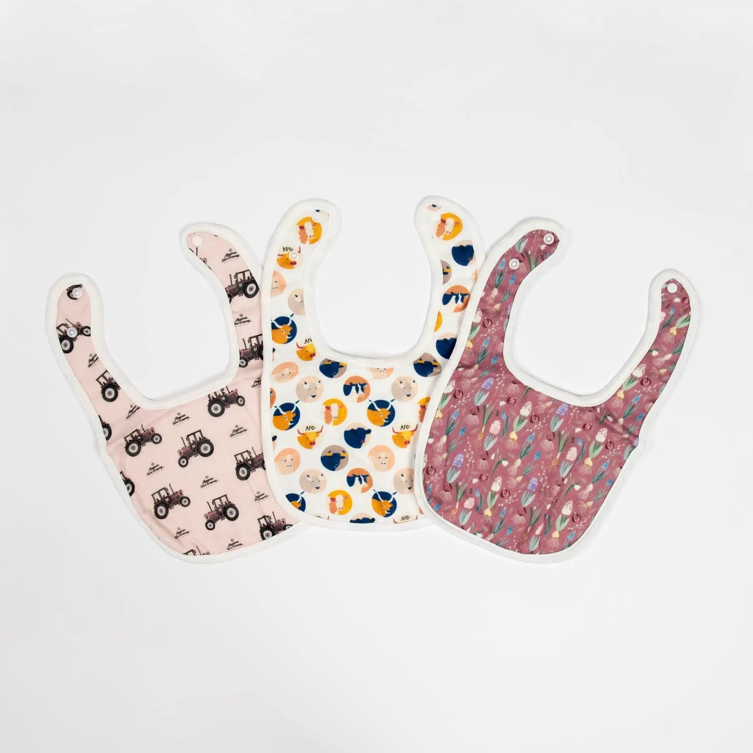 Bib 3 Pack - Girl