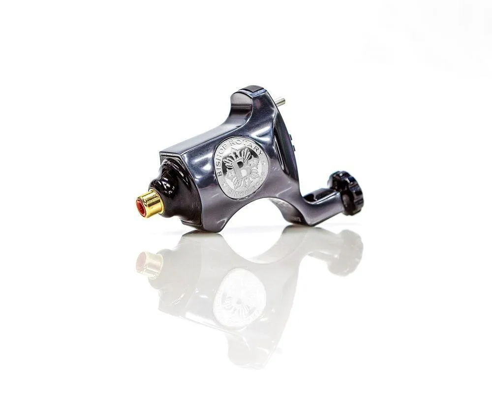 Bishop Rotary Tattoo Machine - RCA Model - Gun Metal Grey