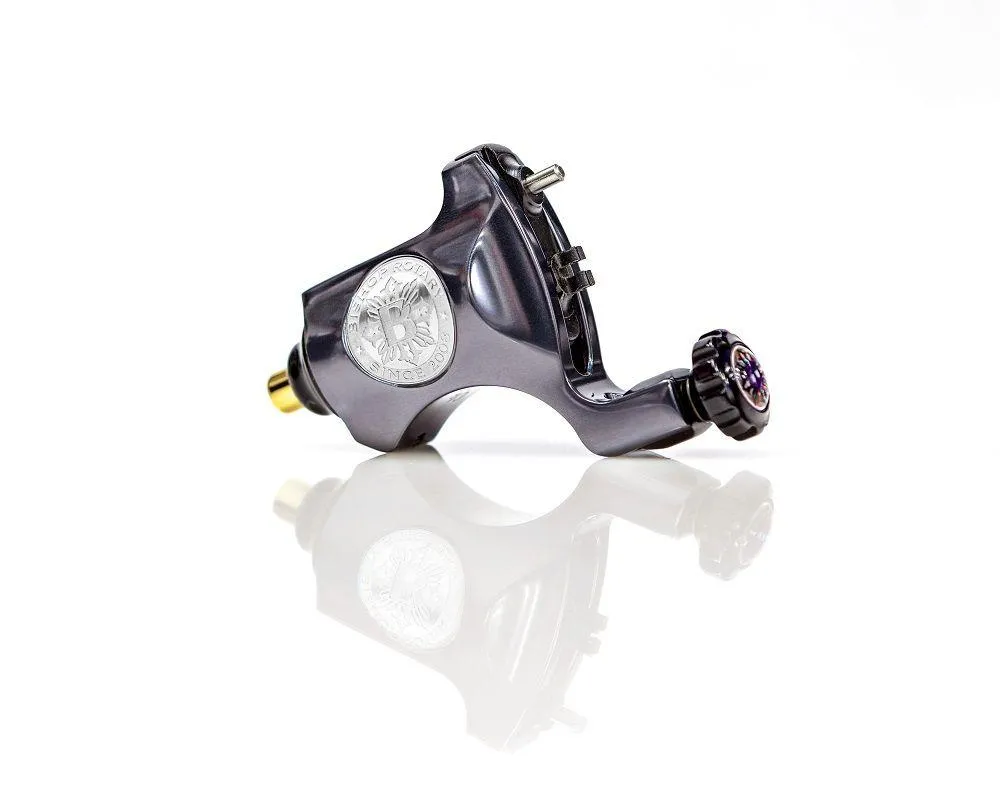 Bishop Rotary Tattoo Machine - RCA Model - Gun Metal Grey