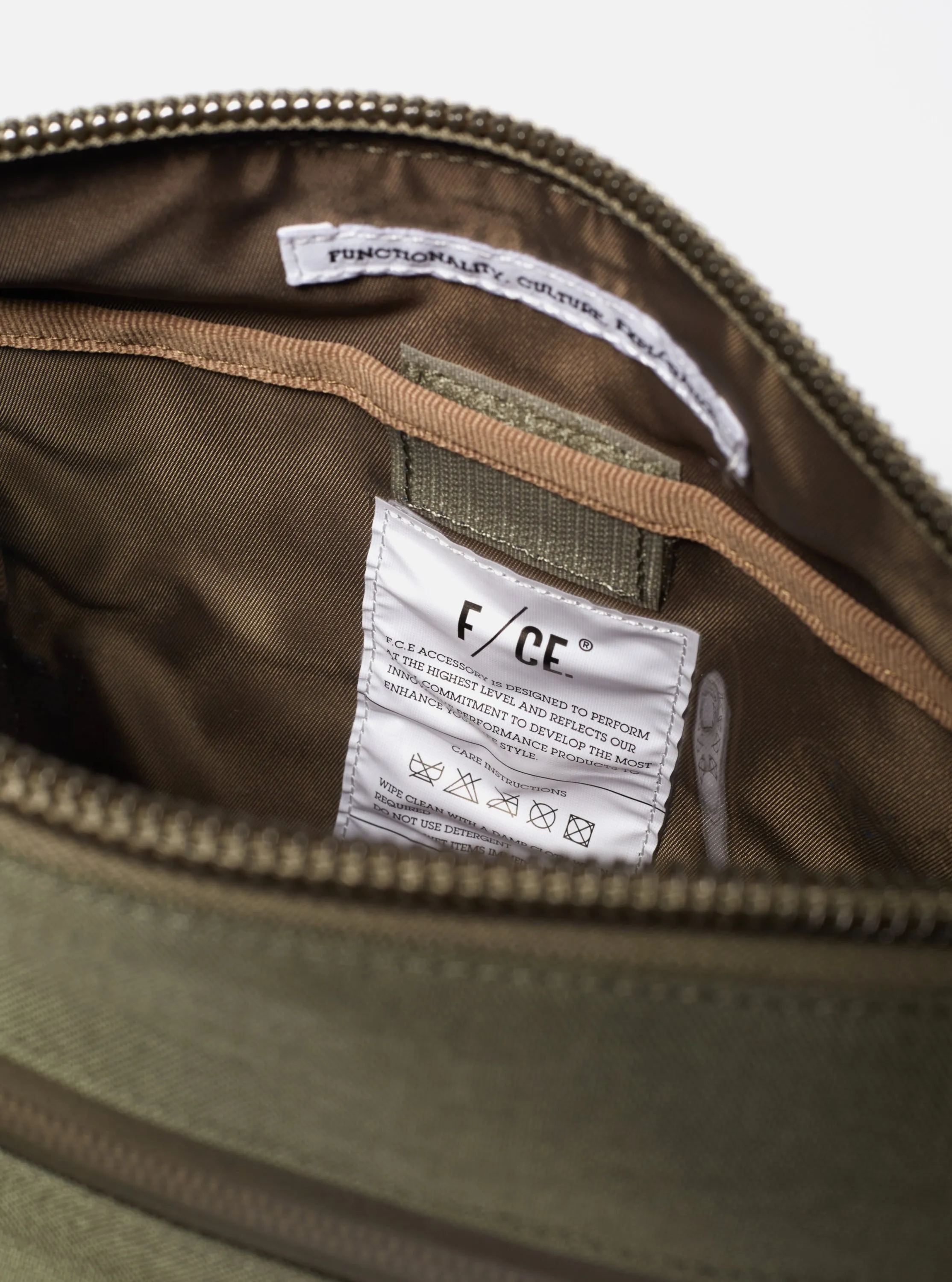 F/CE.® FR Inverted Trapezium Pouch in Sage Green Cordura®