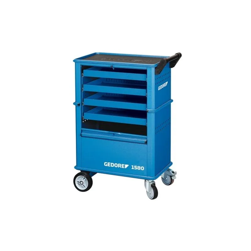 Gedore 6627550 Tool Trolley With 4 Drawers