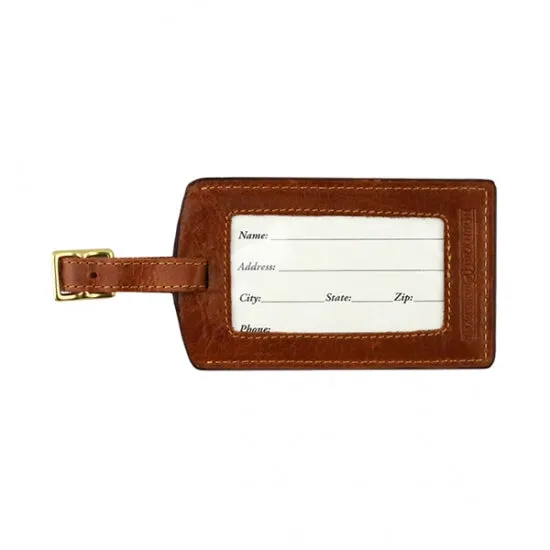 Georgia G Needlepoint Luggage Tag