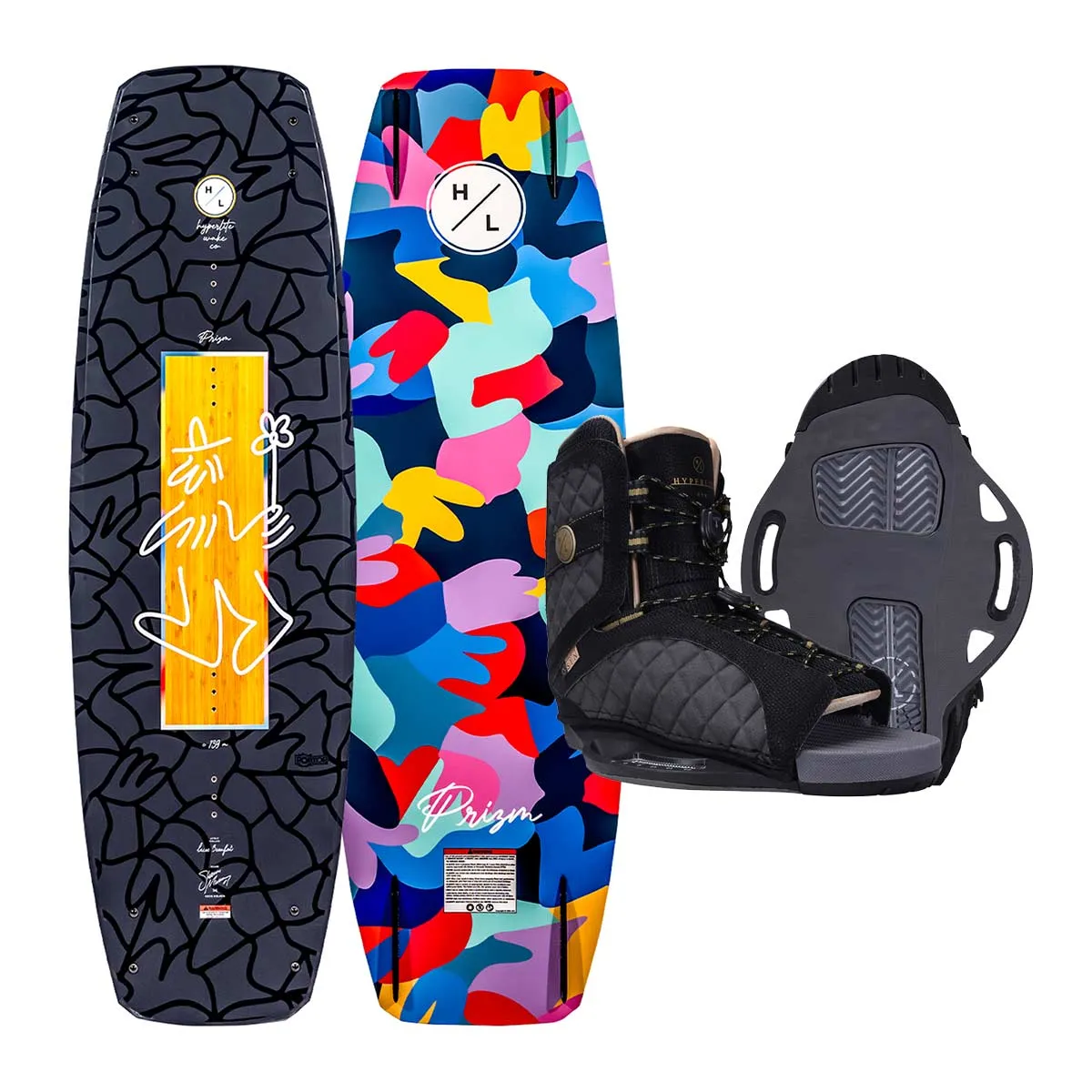 Hyperlite Women's Prizm Wakeboard w/ Syn Bindings