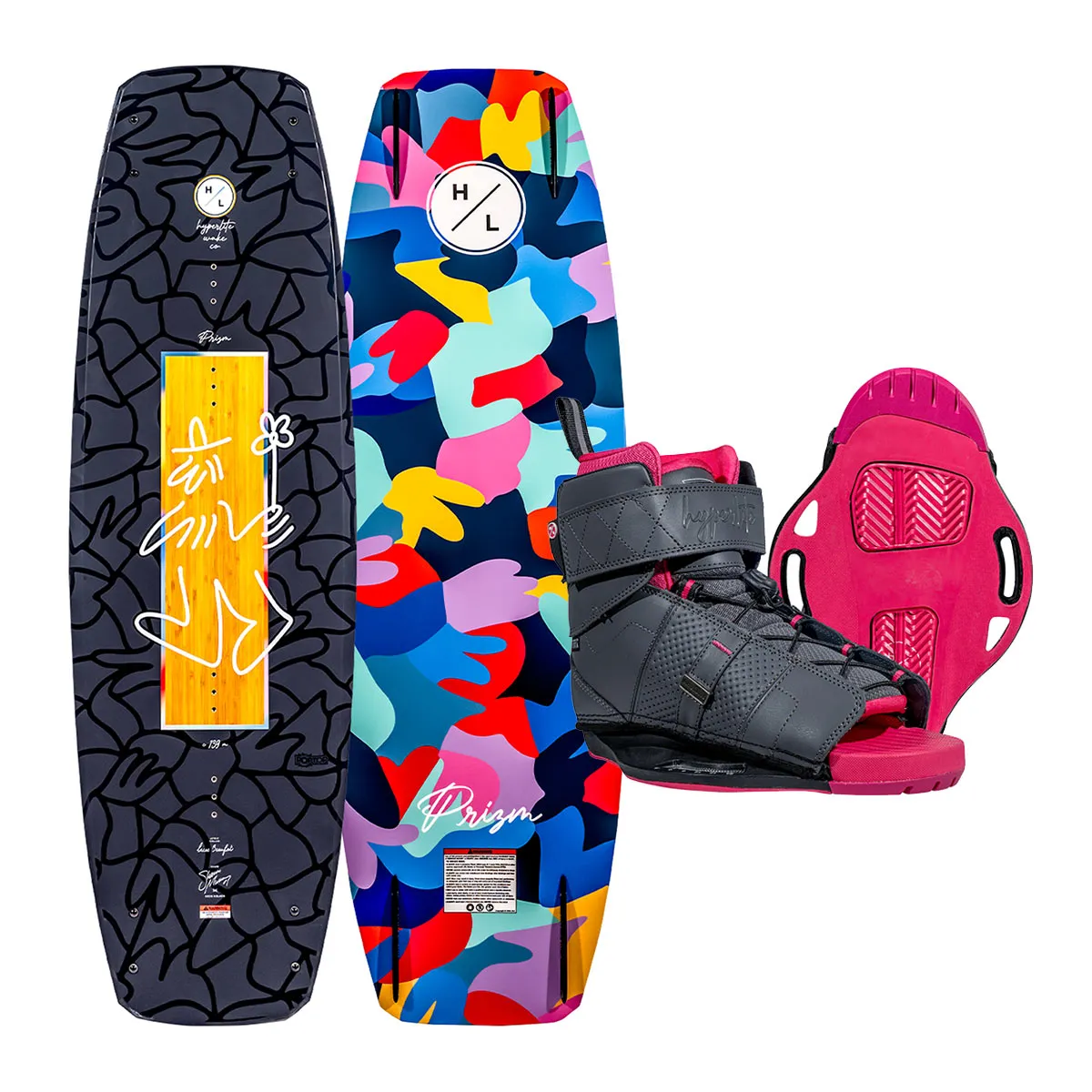 Hyperlite Women's Prizm Wakeboard w/ Viva Bindings