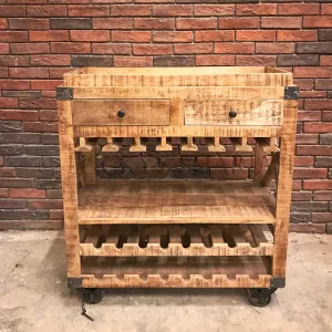 Industrial Bar trolley