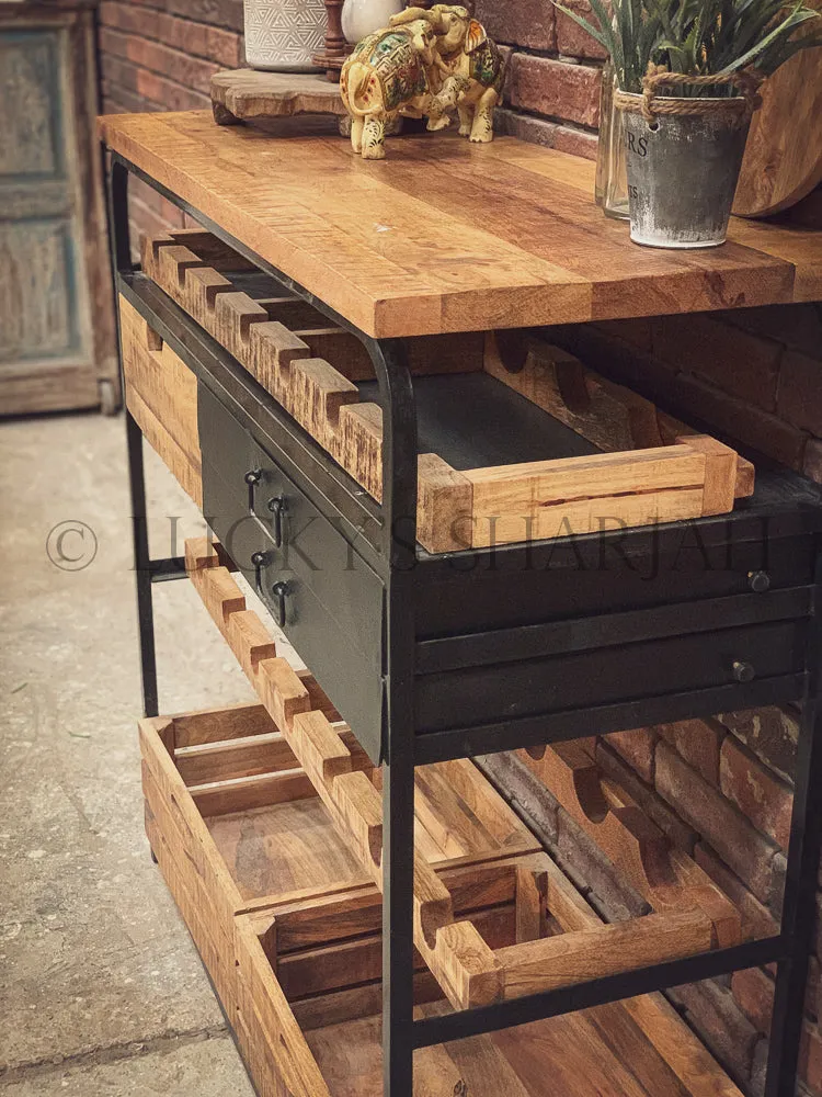 Industrial bar trolley