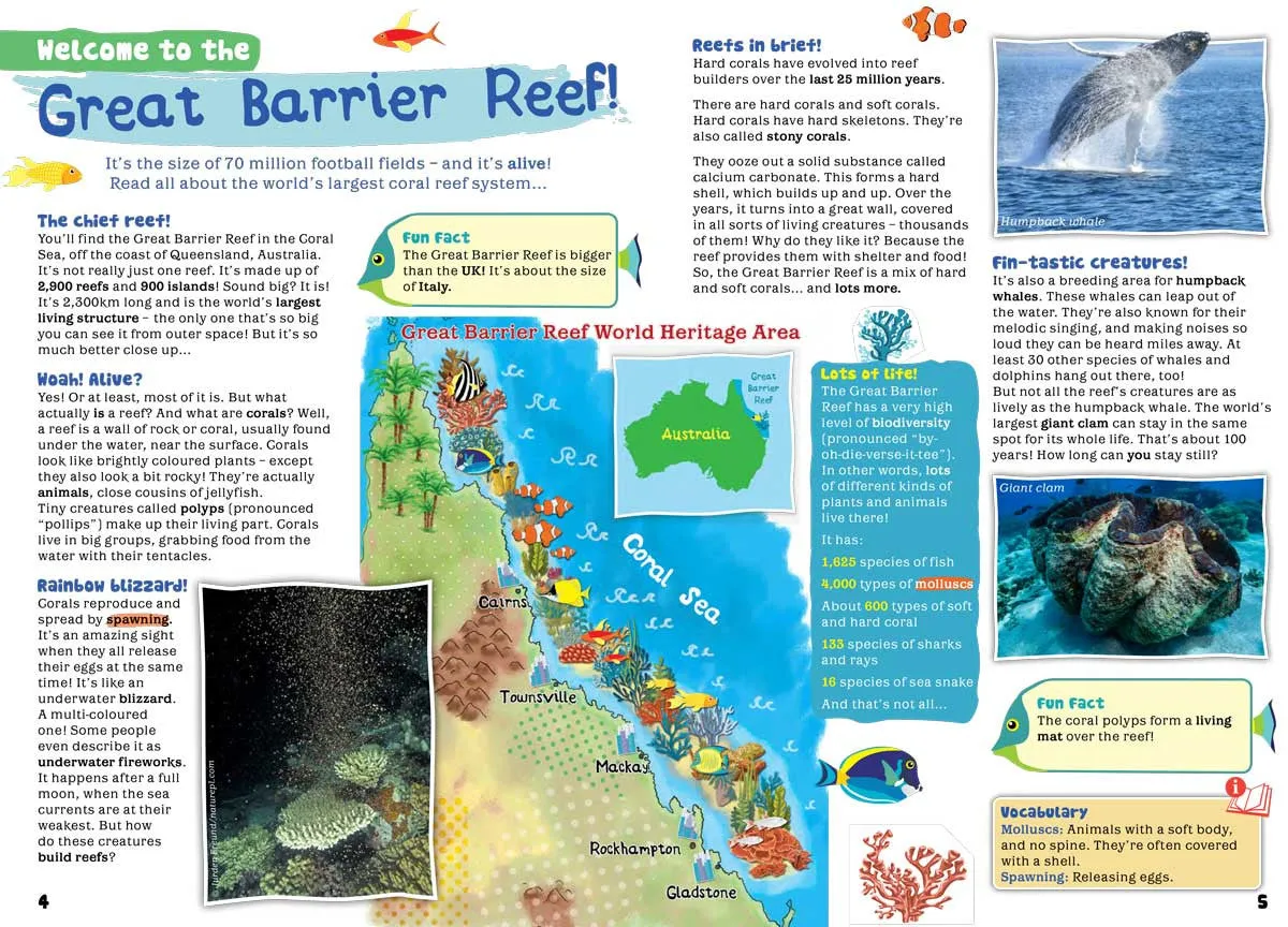 Kid's Nature Magazines - Issue 32 - The Great Barrier Reef