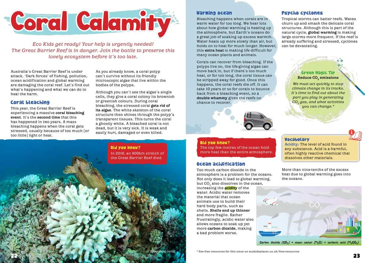 Kid's Nature Magazines - Issue 32 - The Great Barrier Reef