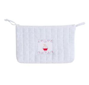 Little English Quilted Cosmetic Bag - boys