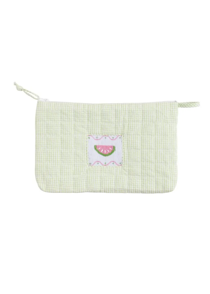 Little English Quilted Cosmetic Bag - girls