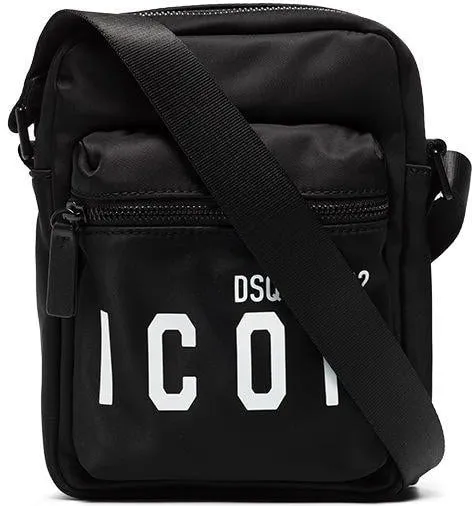 LOGO PRINTED MESSENGER BAG