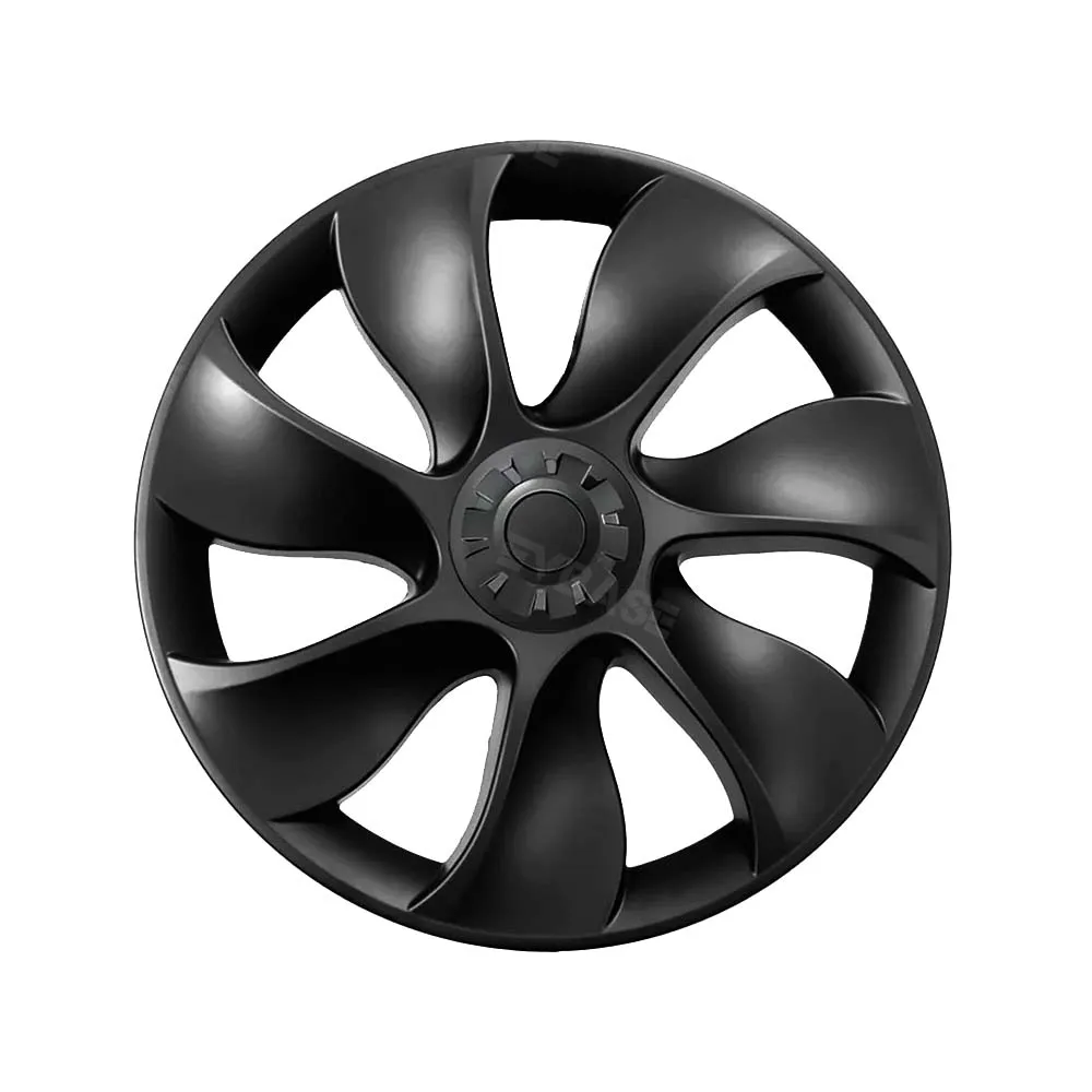 Model Y 19 inch Überturbine Wheel Cover Turbine Wheel Cap Model Y Matte Black 4PCS