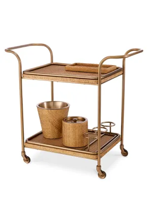 Natural Rattan Trolley | Eichholtz Pescara