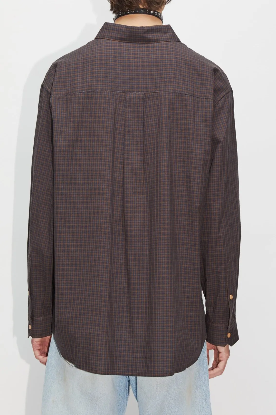 Oversized Checked Shirt