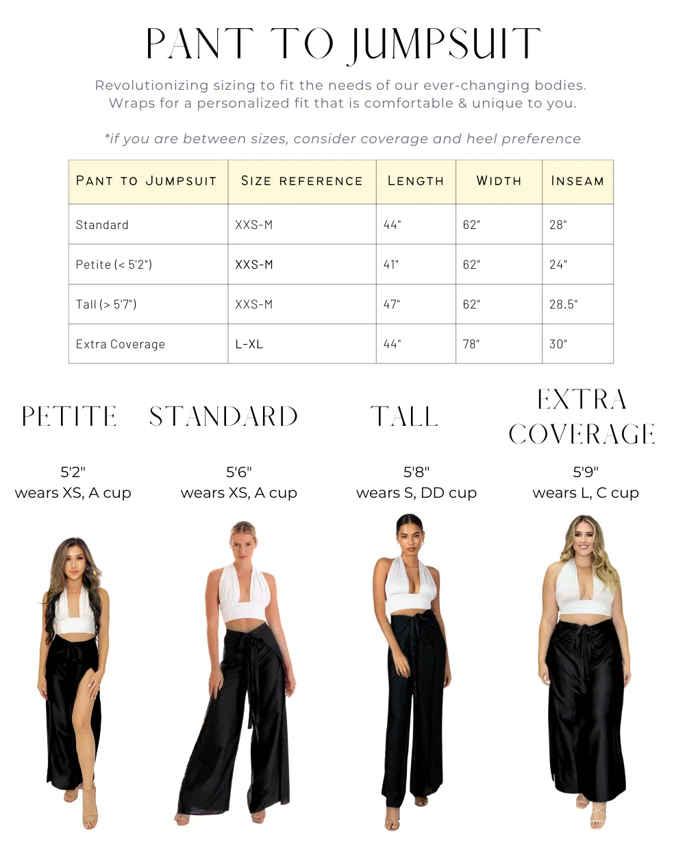 Pant to Jumpsuit - Glitz