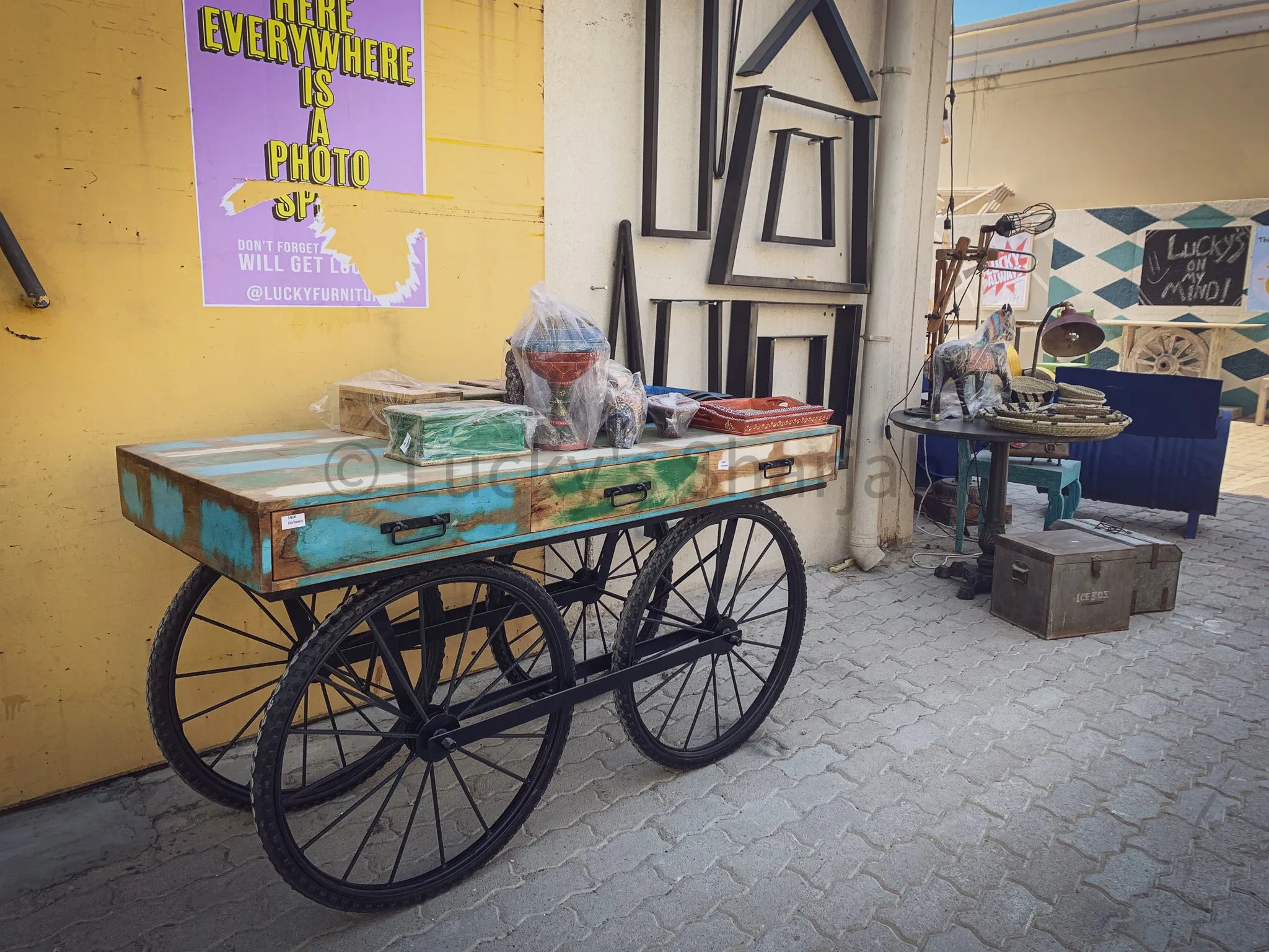 Recycle Design Cart Trolley