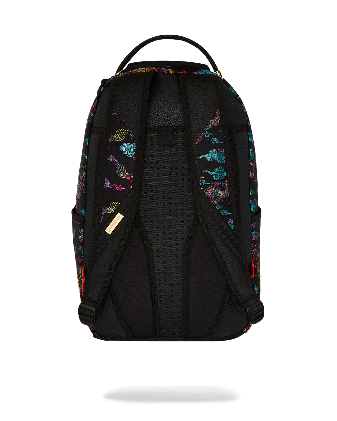 Sprayground Backpack - Embroidered Dragons DLX - Black - B3605