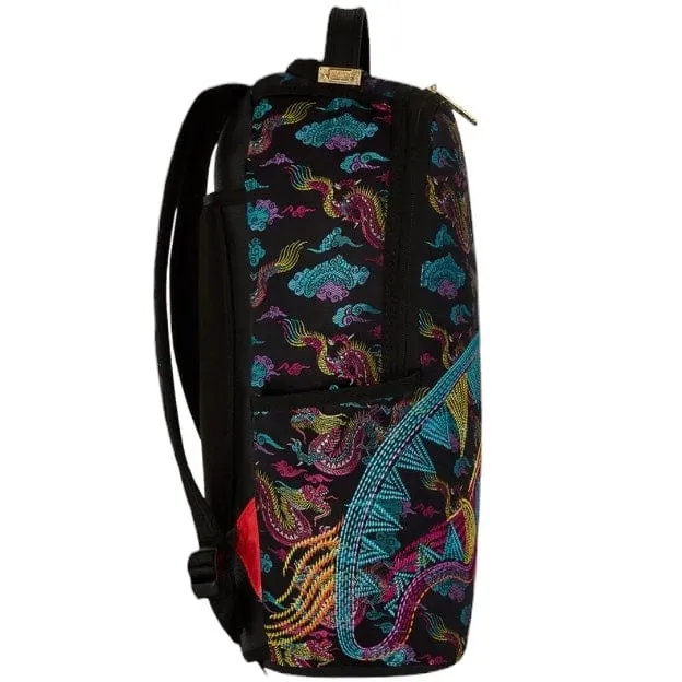 Sprayground Embroidered Dragons DLX Backpack