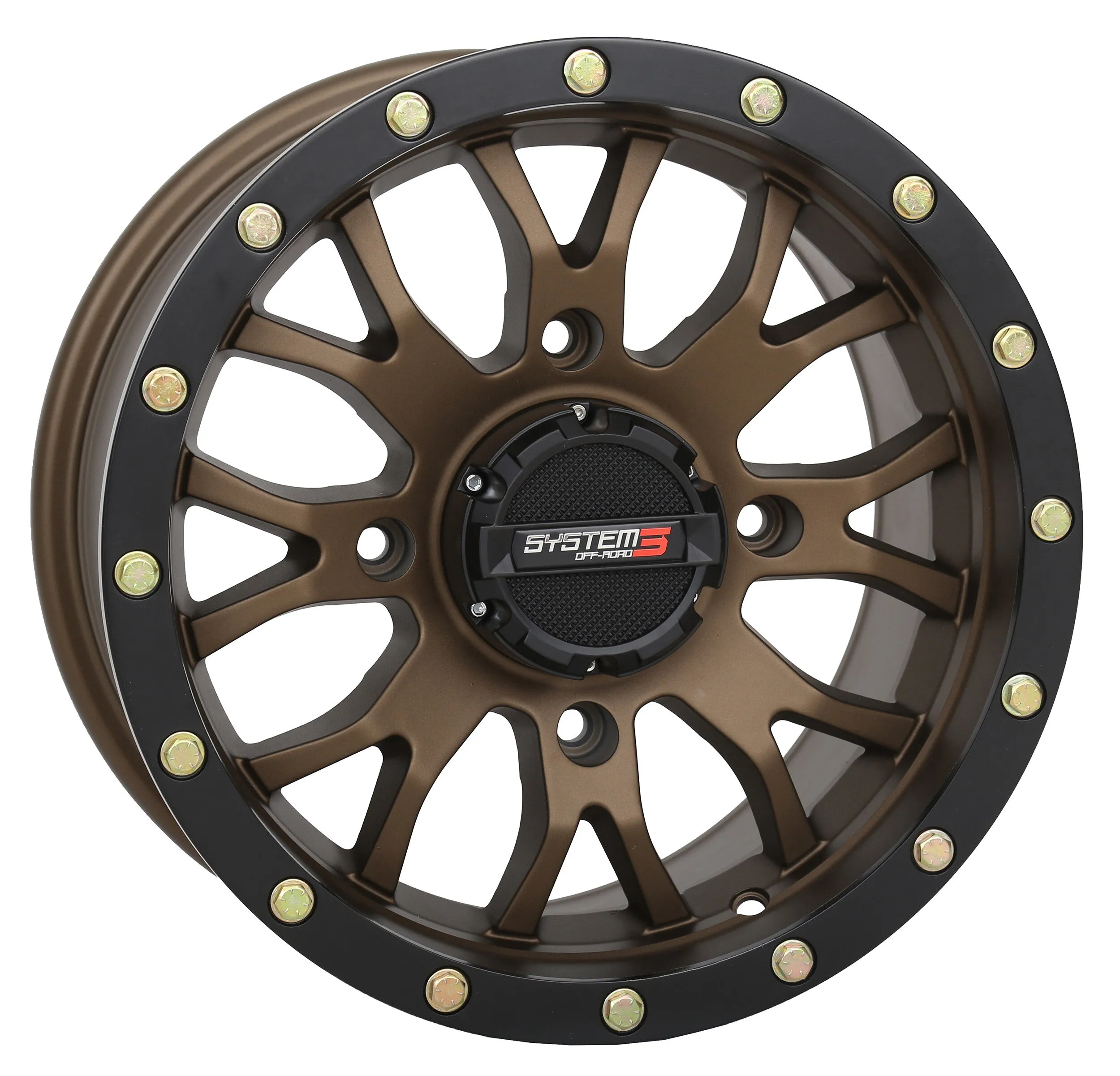 ST3 WHEEL 14X7 5 2 ( 30MM) 4/156 MATTE BRONZE/BLACK