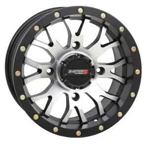 ST3 WHEEL 14X7 5 2 ( 30MM) 4/156 MATTE MACHINED/BLACK