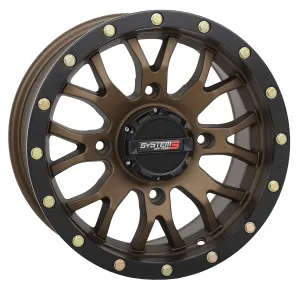 ST3 WHEEL 15X7 5 2 ( 40MM) 4/156 MATTE BRONZE/BLACK