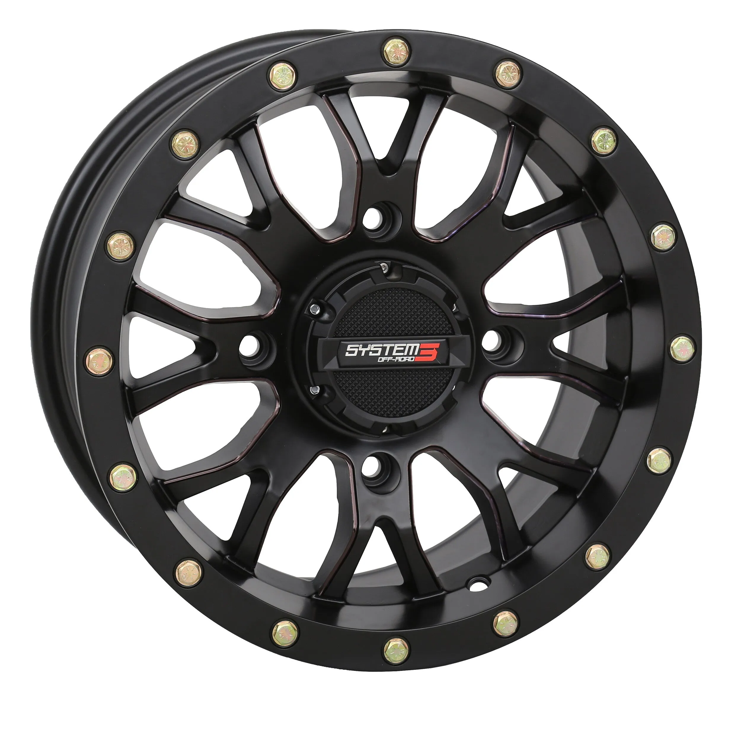 ST3 WHEEL 18X7 4 3 ( 10MM) 4/137 MATTE BLACK