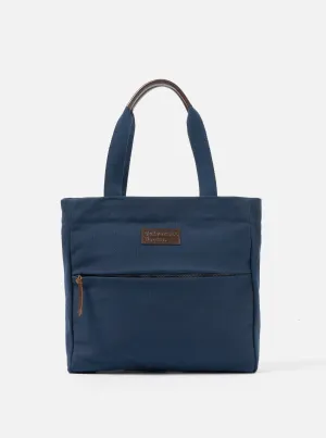 Universal Works Tote Bag in Navy Canvas